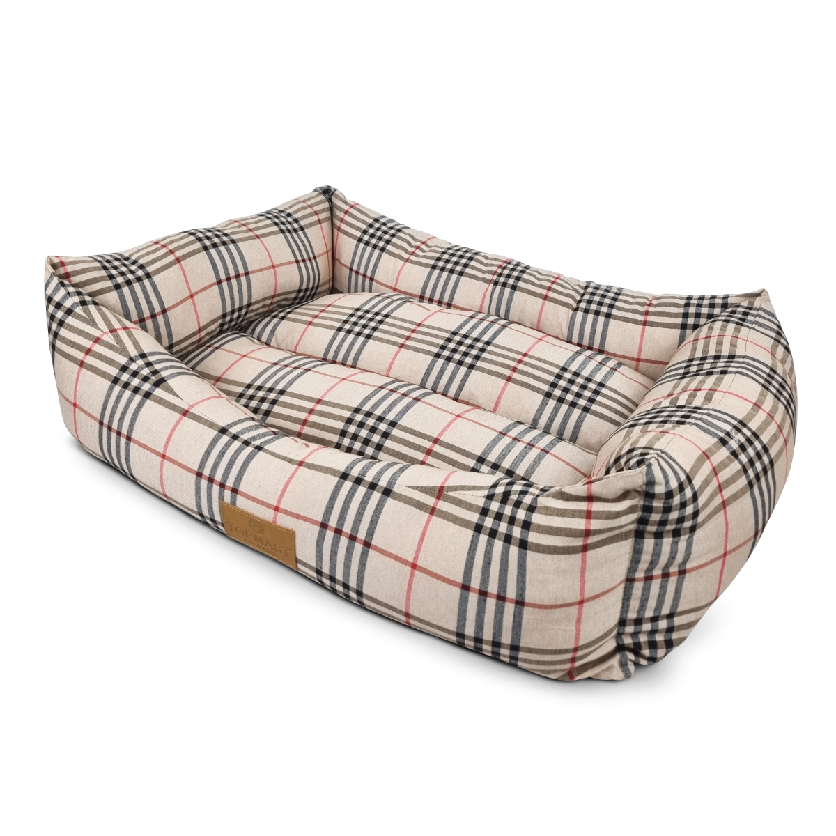Dänisches Hundebett Knuth - Burberry Beige