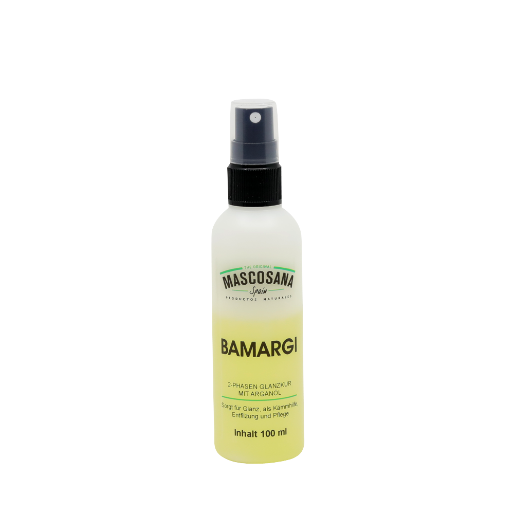 Mascosana Glanzspray Bamargi Hund, Katze, Pferd - Mascosana