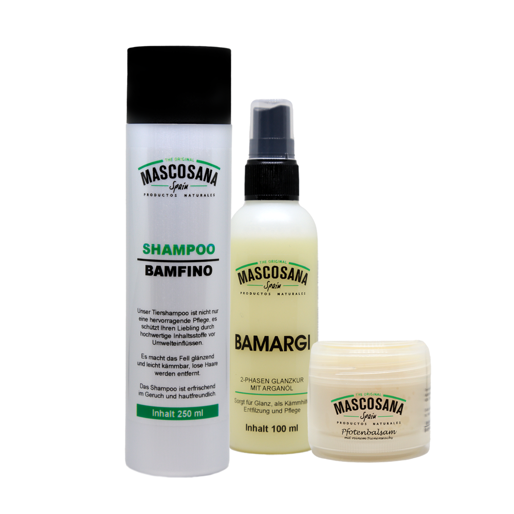 Champú y Spray Bamfino de Mascosana: el tratamiento natural para fortalecer y revitalizar el pelaje