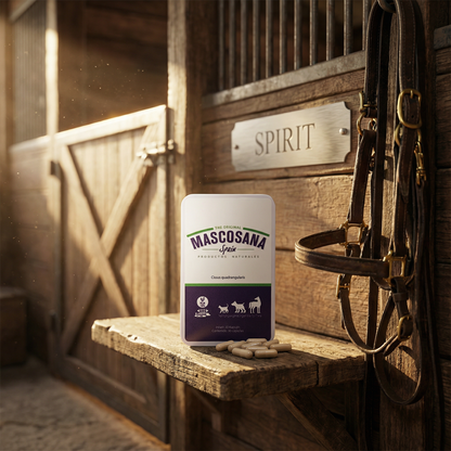 Mascosana - Cissus 3-Monats Gelenkkur für Hunde, Katzen & Pferde - 3 x 30 Kapseln Nahrungsergänzung für Gelenkschutz und Gewebeaufbau Mascosana